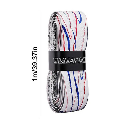 Sikspārņu satvērēja lente beisbolam 1 m absorbē sviedru tenisa satvērēju raketes roktura rokturi PU pretslīdēšanas sviedru lentes lente hanteles makšķerēšanai