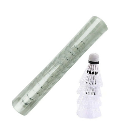 Įvairių spalvų vėjui atsparus badmintonas 6/12 vnt. treniruočių priedai Nešiojami badmintono vėjui atsparūs sporto reikmenys