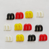 1 gab. Tenisa rakešu amortizators, lai samazinātu rakešu vibrāciju slāpētāji