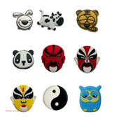 1 tk Tennisesummuti Naljakas tennisereketi vibratsioonisummuti pehme