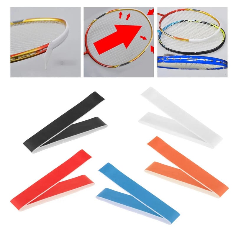 Προστατευτικό κεφαλής ρακέτας μπάντμιντον Αυτοκόλλητο πλαίσιο Προστατευτικές ταινίες προστατευτικό πλαίσιο ρακέτας Εξοπλισμός υπαίθριων αθλητικών δραστηριοτήτων