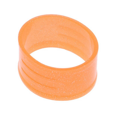 Χρώμα φθορισμού δακτυλίου σιλικόνης λαβές ρακέτας τένις Σταθερές λαβές τένις Stretchy Sports Fix