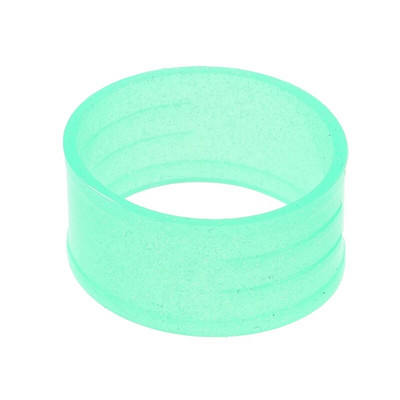 Χρώμα φθορισμού δακτυλίου σιλικόνης λαβές ρακέτας τένις Σταθερές λαβές τένις Stretchy Sports Fix