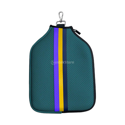 Ūdensnecaurlaidīgs lāpstiņas pārsegs - Izturīgs Pickleball Rakešu futrālis - Aizsargpiedurkne ar rāvējslēdzēju - Kvalitatīvi aksesuāri