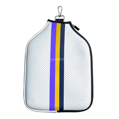 Ūdensnecaurlaidīgs lāpstiņas pārsegs - Izturīgs Pickleball Rakešu futrālis - Aizsargpiedurkne ar rāvējslēdzēju - Kvalitatīvi aksesuāri