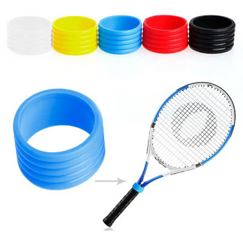 Ανθεκτικές 5 χρωματικές λαβές για ρακέτες τένις Αντιολισθητικό μπάντμιντον