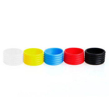 Устойчиви 5 цветни ръкохватки за тенис ракета Лента за ръкохватка на тенис ракета против приплъзване Бадминтон