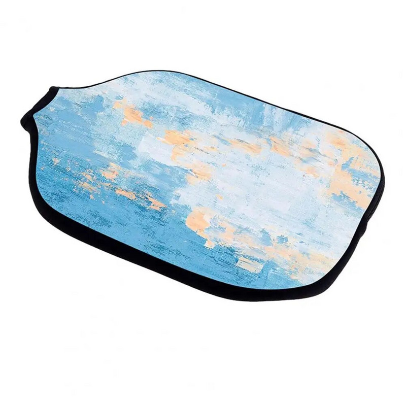 Κάλυμμα Pickleball με τσάντα αποθήκευσης κορδόνι με μπροστινή τσάντα από πλέγμα νεοπρένιο Υλικό για ρόπαλο πινγκ πονγκ Θήκη κουπιών