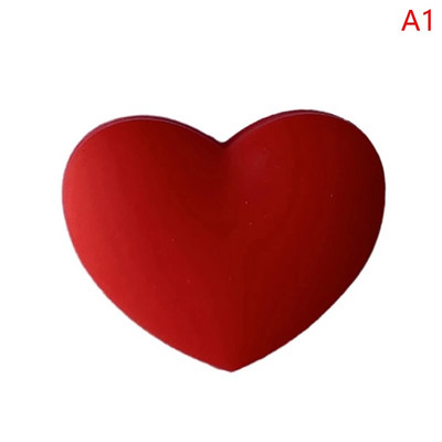 1 бр. Силиконови гасители на вибрации на тенис ракета Червено и розово сърце Амортисьор на тенис ракета, амортисьори за тенис