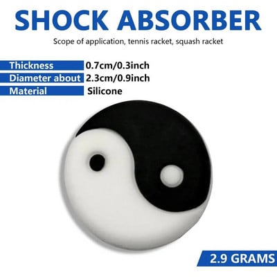 Mažmeninė prekyba Nauji teniso rakečių vibracijos slopintuvai silikoniniai antivibraciniai teniso smūgiams atsparūs amortizatoriai šypsenos veido amortizatorių priedai
