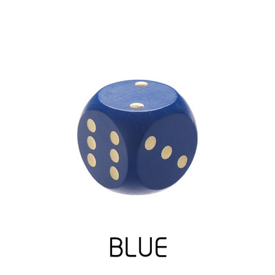 1 buc 5 cm zaruri de colț rotund, colorate, din lemn, cu 6 fețe, accesorii de șah, jucărie, joc de divertisment, jocuri de masă pentru familie