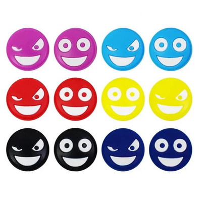 2Pcs Double-faced Tennis Racket Vibration Absorber Silicone Squash Tennis Racquet Vibration Dampeners