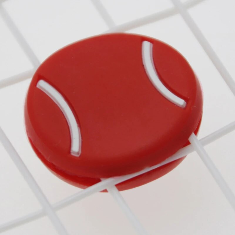 Spalvingos teniso raketės, amortizatorius, vibracijos slopintuvai, antivibraciniai silikoniniai sporto priedai, patvarūs teniso priedai