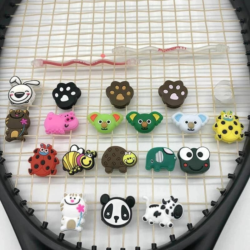 2gab Karstā izpārdošana Pretšoku izturīga silikona vibrācijas slāpētāji Tenisa piederumi Amortizators tenisa rakete