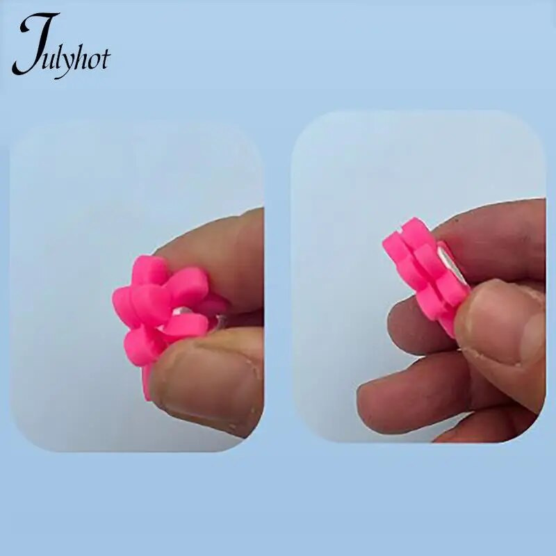 1 τεμ. Αξεσουάρ τένις Αντικραδασμικά Αντικραδασμικά Σχήμα πετάλου Ρακέτα τένις Cartoon σιλικόνης