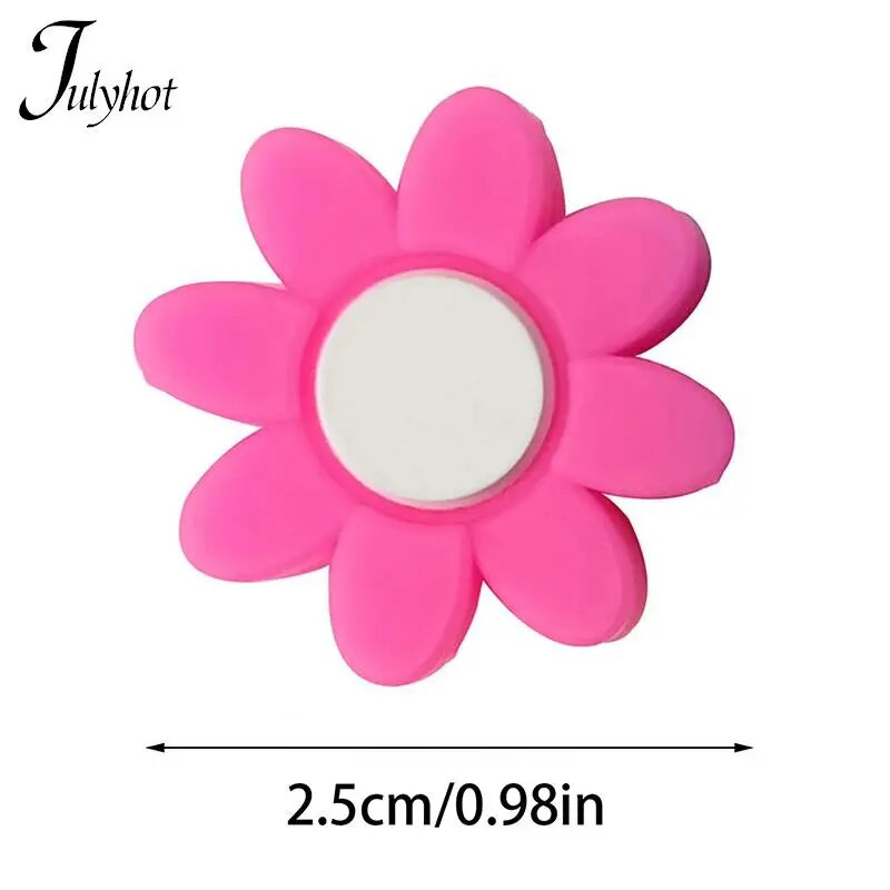 1 τεμ. Αξεσουάρ τένις Αντικραδασμικά Αντικραδασμικά Σχήμα πετάλου Ρακέτα τένις Cartoon σιλικόνης