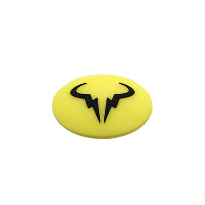Rachetă de tenis cu animale din desene animate Amortizor de șocuri de înaltă calitate anti-vibrații Racheta Durabilă Bull Head Silicon Reduce Tenis Racheta