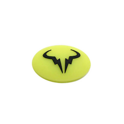 Rachetă de tenis cu animale din desene animate Amortizor de șocuri de înaltă calitate anti-vibrații Racheta Durabilă Bull Head Silicon Reduce Tenis Racheta