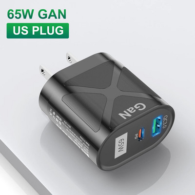 Încărcător rapid coreean GaN 65W USB pentru iPhone 15 PD 33W Tip C Încărcător australian de încărcare rapidă pentru telefon AU Plug USB C Încărcător de perete