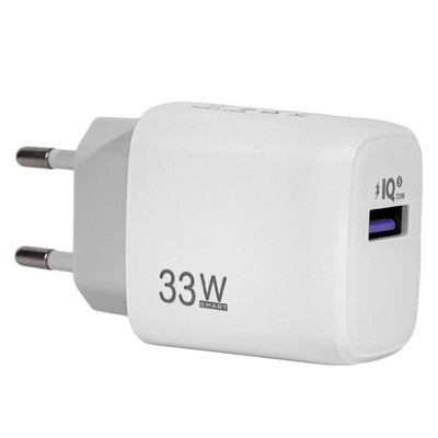 Încărcătoare universale QC3.0 33W cu încărcare rapidă USB pentru telefoane mobile pentru Samsung Xiaomi IPhone US EU UK Încărcător rapid Adaptor pentru telefon mobil