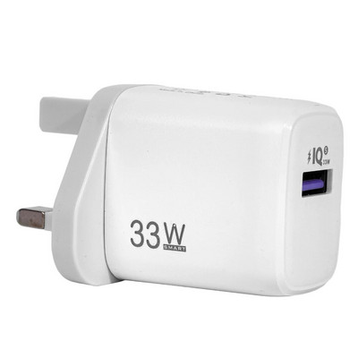 Încărcătoare universale QC3.0 33W cu încărcare rapidă USB pentru telefoane mobile pentru Samsung Xiaomi IPhone US EU UK Încărcător rapid Adaptor pentru telefon mobil