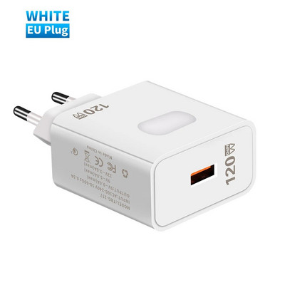 Încărcător USB GaN 120W Cablu de încărcare rapidă Adaptor încărcător telefon mobil pentru iphone 14 15 Pro Xiaomi 13 Huawei Mate Samsung Oneplus