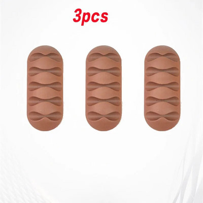 Nutikas kaablihoidik, silikoonist juhtmehaldusklamber, juhtmekeeraja kinnitusklamber kontoritelefoni kaabli korrastajale kõrvaklappide juhtmete organiseerijatele