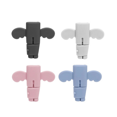 Mielas animacinių filmų kabelio organizatorius, silikoninis įkrovimo laido duomenų laidas [rotectors Anti-break Cable Apsauginė užsklanda mobiliojo telefono nešiojamam kompiuteriui