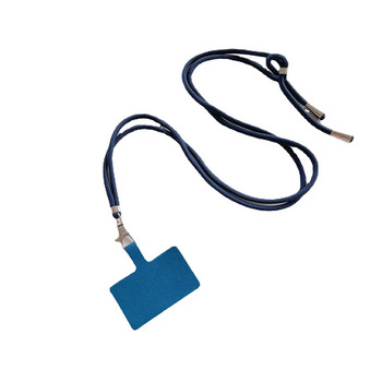 Universal ρυθμιζόμενο κορδόνι τηλεφώνου Αντι-χαμένο λουρί κορδονιού Αποσπώμενο ζωηρόχρωμο κορδόνι λαιμού Σχοινί αλυσίδας κλειδιού ασφαλείας Tether