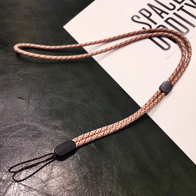 Garas un īsas pīts tālruņa auklas kaklarotas rokas siksniņa Iphone Huawei Redmi Xiaomi Samsung Camera GoPro stīgu turētājiem