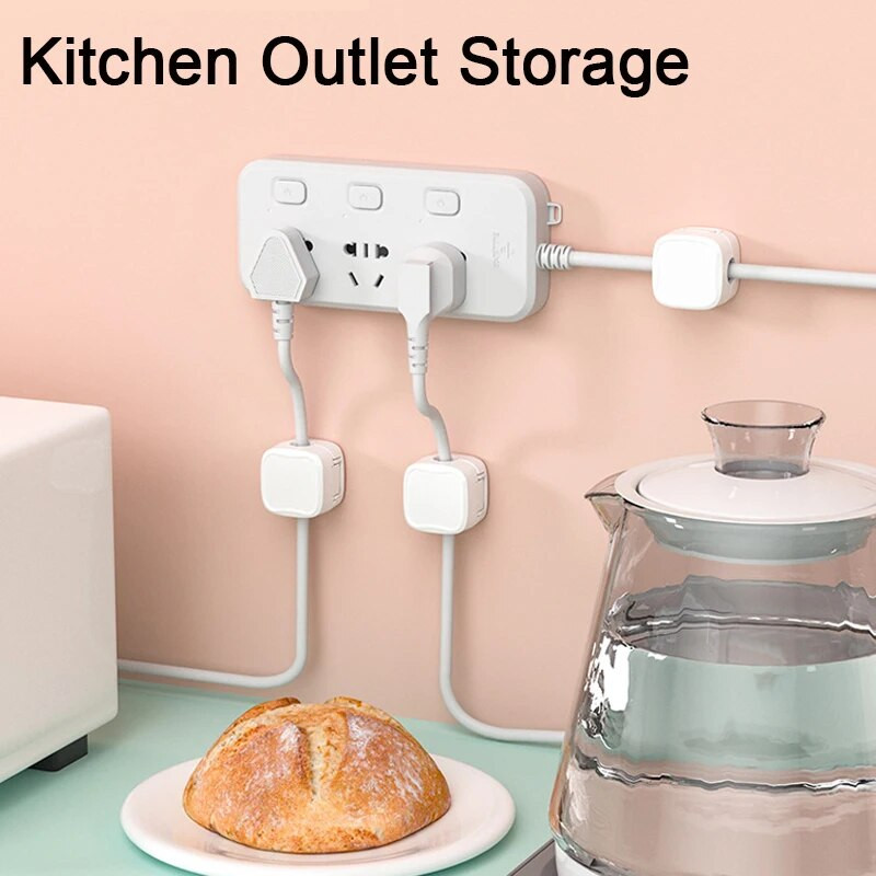 6 τμχ Μαγνητικά κλιπ καλωδίων Καλώδιο Ομαλή ρυθμιζόμενη θήκη καλωδίου κάτω από το γραφείο Καλώδια διαχείρισης Wire Keeper Θήκη οργάνωσης καλωδίων