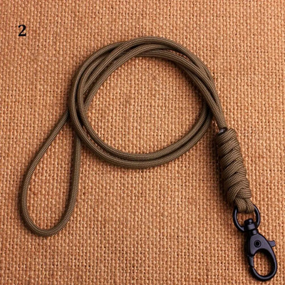 Snur din nailon de înaltă rezistență, 1 buc, cataramă rotativă, curele pentru gât pentru telefonul mobil, breloc, șnur, card de identitate, accesorii frânghie