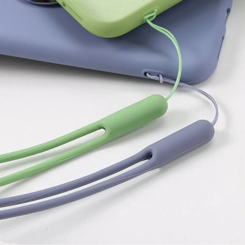 Silikoniniai riešo dirželiai Mobiliųjų telefonų dirželiai Mieli žavesio dirželiai mobiliojo telefono dirželiui, fotoaparato raktai, virvelė, raktų pakabukas, pakabinimo virvė