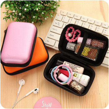 Различни предмети Пътна чанта за съхранение Калъф за зареждане за слушалки Чанта с цип Преносим органайзер за кабел за пътуване Съхранение на електроника
