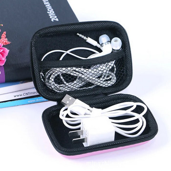 Различни предмети Пътна чанта за съхранение Калъф за зареждане за слушалки Чанта с цип Преносим органайзер за кабел за пътуване Съхранение на електроника