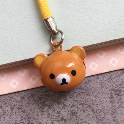 Jauns dizains 1 gabals Metāla Anime Lācis Vistas Zvana kulons Tālruņa piekariņi Jauki multfilmu atslēgu piekariņi Atslēgu piekariņi Viedtālruņa siksniņa