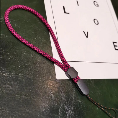 Ādas tekstūras bize tālruņa auklas kaklarota plaukstas siksna priekš iphone huawei redmi xiaomi Samsung Camera GoPro Adjust stīgu turētāji