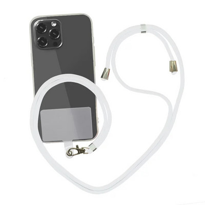 Tālruņa siksna pret pazaudēšanu Universāla regulējama noņemama krāsaina kakla vads Tālruņa drošības saite Atslēgu piekariņa ķēdes virve