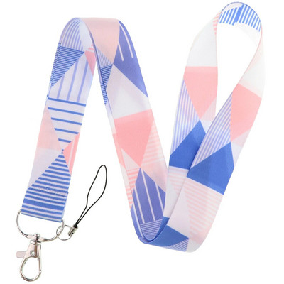 Minimālistisks ananāsu daudzkrāsains štropes atslēgu piekariņš ID kartes caurlaide Piekarama virve Lariat atslēgu piekariņi Atslēgu piekariņi Aksesuāri draugiem Dāvanas