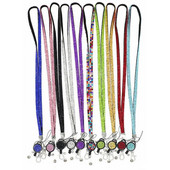 Strass Bling Snur pentru Telefon Mobil Cristal Snur Insigna Suport card ID Gât Diamante Cureaua Clip Rechizite de birou Suport cheie