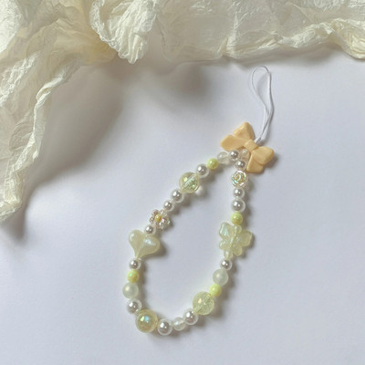 Rokassprādze ar banti ar pērlēm