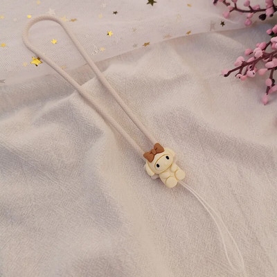 Cute Bow Personality Creative Universāls pret pazaudēšanu mobilā telefona apvalks Mobilā tālruņa aukla Šķidrais silikona mīksts kulons