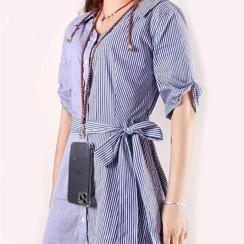 150cm univerzalni podesivi remen za vrpcu za telefon, uže za vješanje, naramenice za oko oko vrata Anti-lost vrpce Dodaci za mobitele