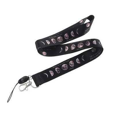 CB1109 Moon Fashion Cute Yoga remen oko vrata za osobnu iskaznicu privjesak za ključeve USB držač značke Trake za privjesak za ključeve Uže DIY lariat konopac