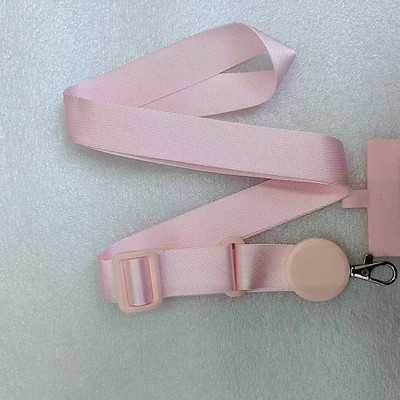 Regulējama tālruņa siksna Crossbody Siksnas mobilajam tālrunim noņemama kaklarota, kas karājas ar platu virvi Patch Cord Neilona tālruņa siksnas