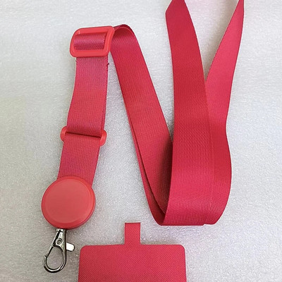 Regulējama tālruņa siksna Crossbody Siksnas mobilajam tālrunim noņemama kaklarota, kas karājas ar platu virvi Patch Cord Neilona tālruņa siksnas