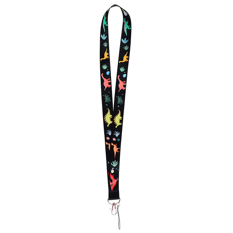 Armas dinosauruse telefoni kaelarihm ID-kaardi telefoni rihmade jaoks Märgihoidja DIY riputusnöör kaelarihma tarvikud