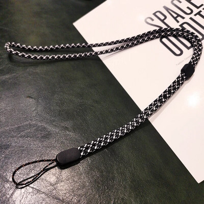 Garas un īsas pīts tālruņa auklas kaklarotas rokas siksniņa Iphone Huawei Redmi Xiaomi Samsung Camera GoPro stīgu turētājiem