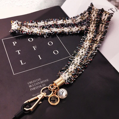 Ιμάντες καρπού τηλεφώνου Anti-lost Lanyard Ball Σχέδιο μπρελόκ για Κλιπ λουράκι λαιμού τηλεφώνου Κρεμασμένο σχοινί λαιμού Ιμάντες κινητού τηλεφώνου