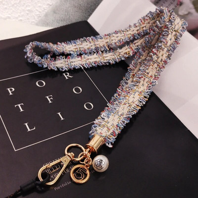 Ιμάντες καρπού τηλεφώνου Anti-lost Lanyard Ball Σχέδιο μπρελόκ για Κλιπ λουράκι λαιμού τηλεφώνου Κρεμασμένο σχοινί λαιμού Ιμάντες κινητού τηλεφώνου